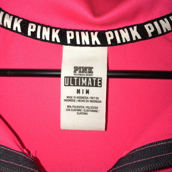 PINK VS quarter zip pull over - Picture 2 of 2